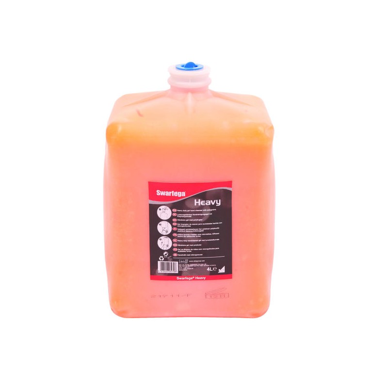 Swarfega Heavy 4L, limpiador industrial en cartucho de 4 litros para aceites y suciedad extrema Swarfega Heavy 4L, limpiador industrial en cartucho de 4 litros para aceites y suciedad extrema