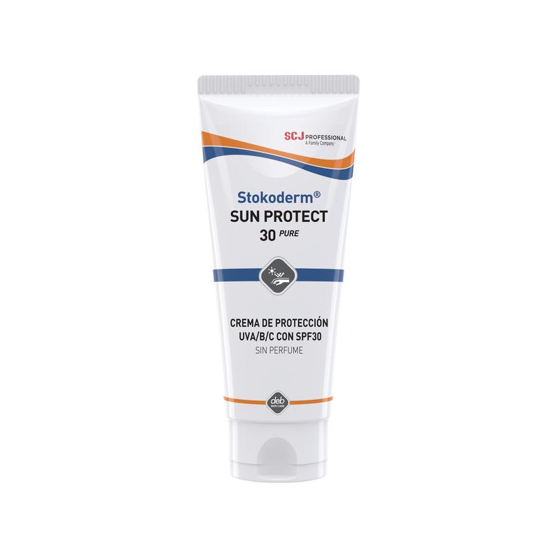 Proteção solar profissional STOKODERM® SUN PROTECT 30 PURE tubo 100ml