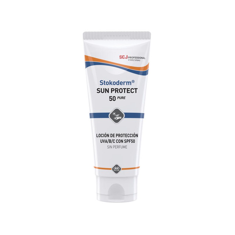 Proteção solar avançada STOKODERM® SUN PROTECT 50 PURE tubo 100ml