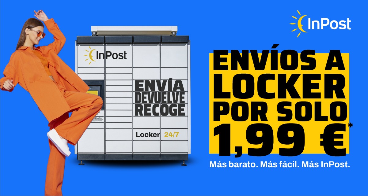 Envíos desde solo 1,99 € con InPost